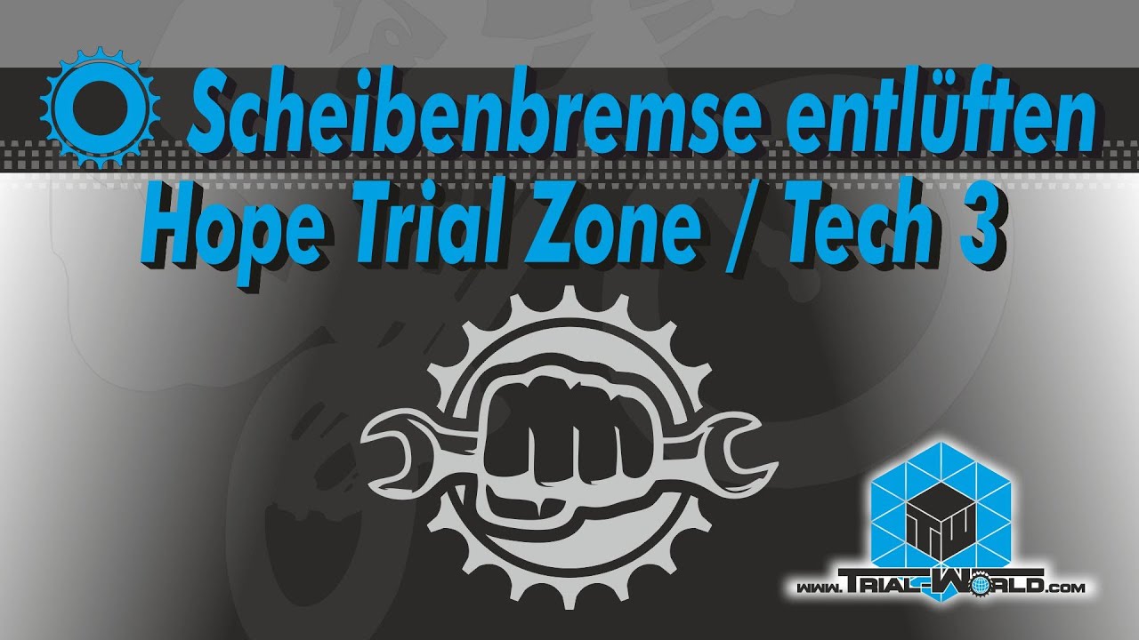Scheibenbremse entlüften Hope Trial Zone Tech 3