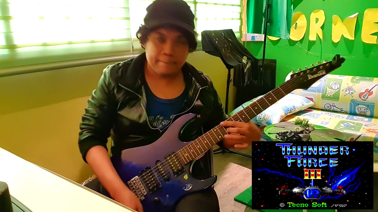 Thunder Force III OST - Track 2 Guitar Cover