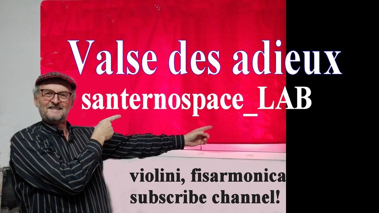 Valzer dei saluti, dalla collana Santernospacelab, italian 