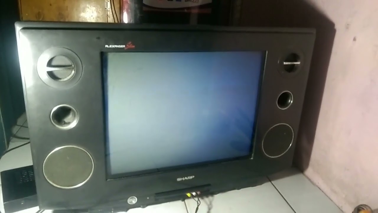 tv Sharp Alexander slim ga bisa masuk av