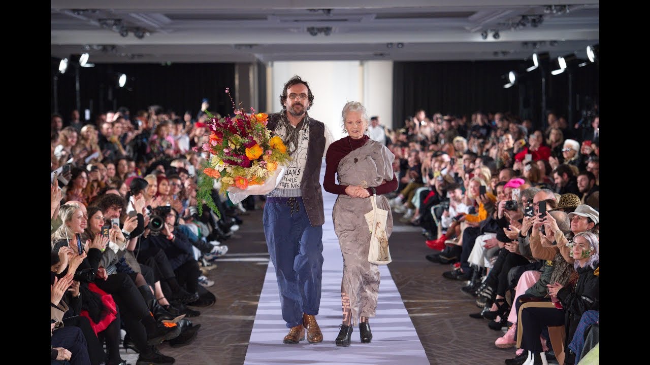 Andreas Kronthaler for Vivienne Westwood AW1920 Paris Fashion Show