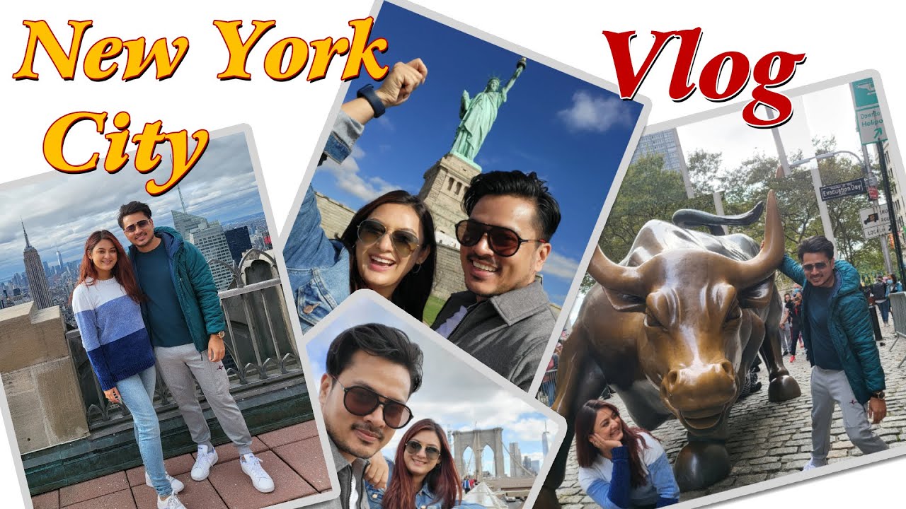 Exploring NewYork City | NYC Vlog | Sansha VLOG | Barsha Raut | Sanjog Koirala