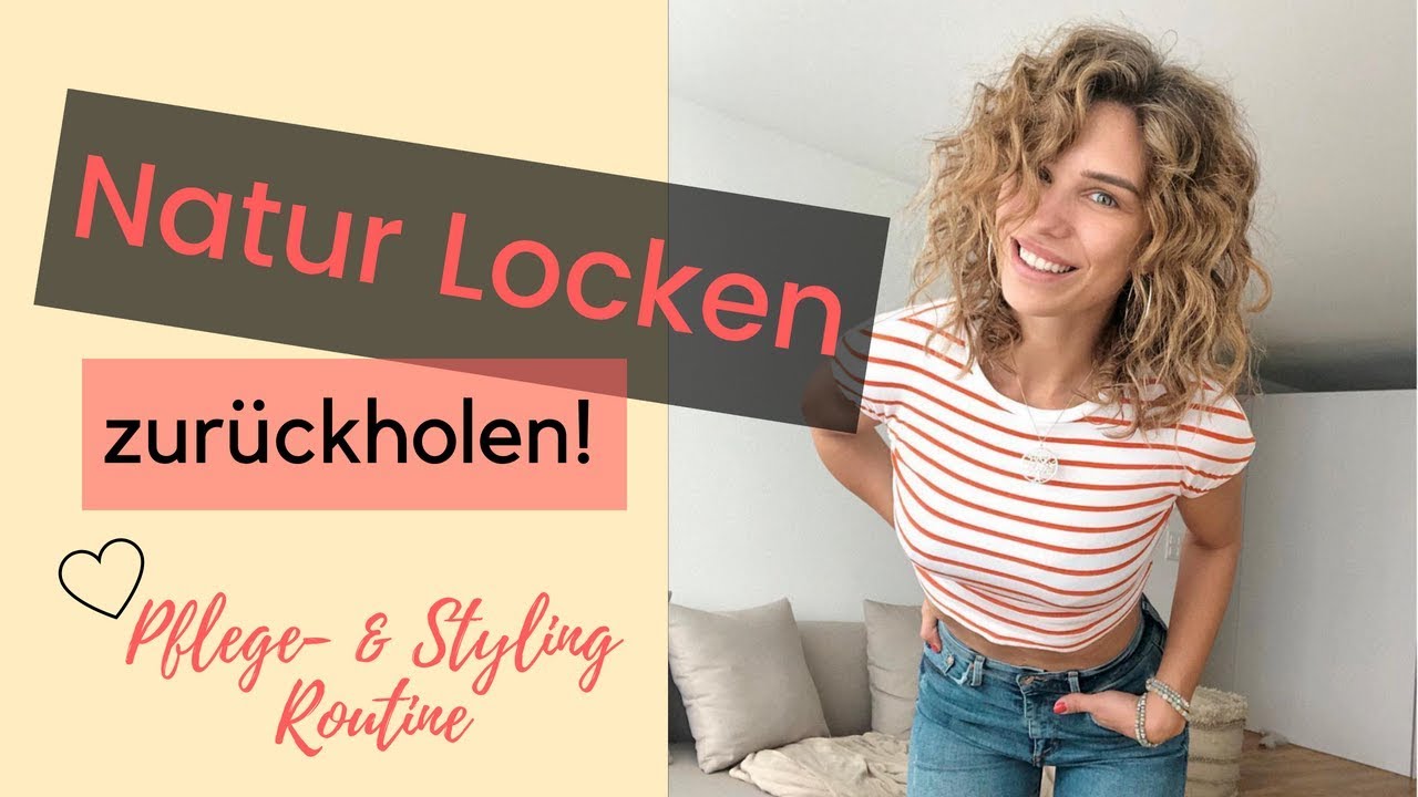 Naturlocken zurückholen - Pflege & Styling Routine - erste Erfahrungen