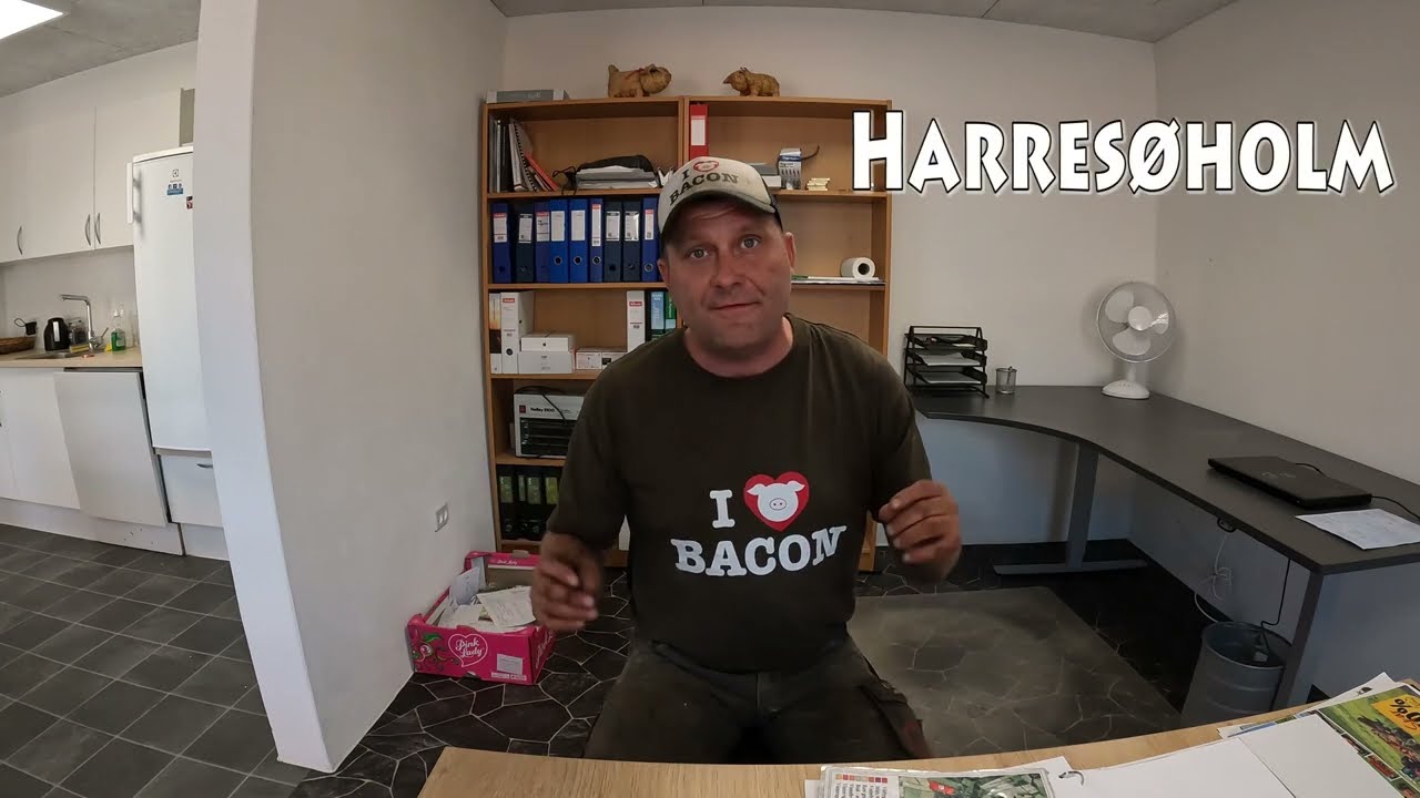 En arbejdsdag i GRISE STALDEN 23 🐖 - 