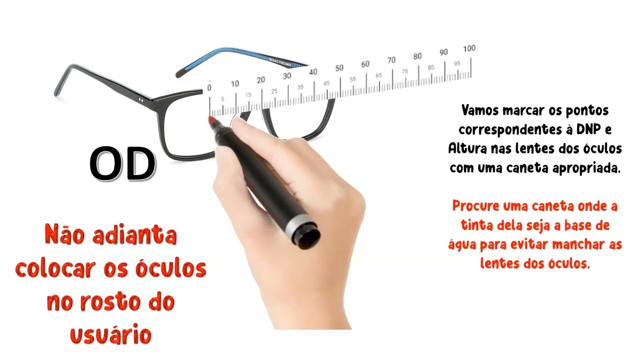(#018) Como conferir os &oacute;culos - Come&ccedil;ando a conferir a Medida da DNP e Altura