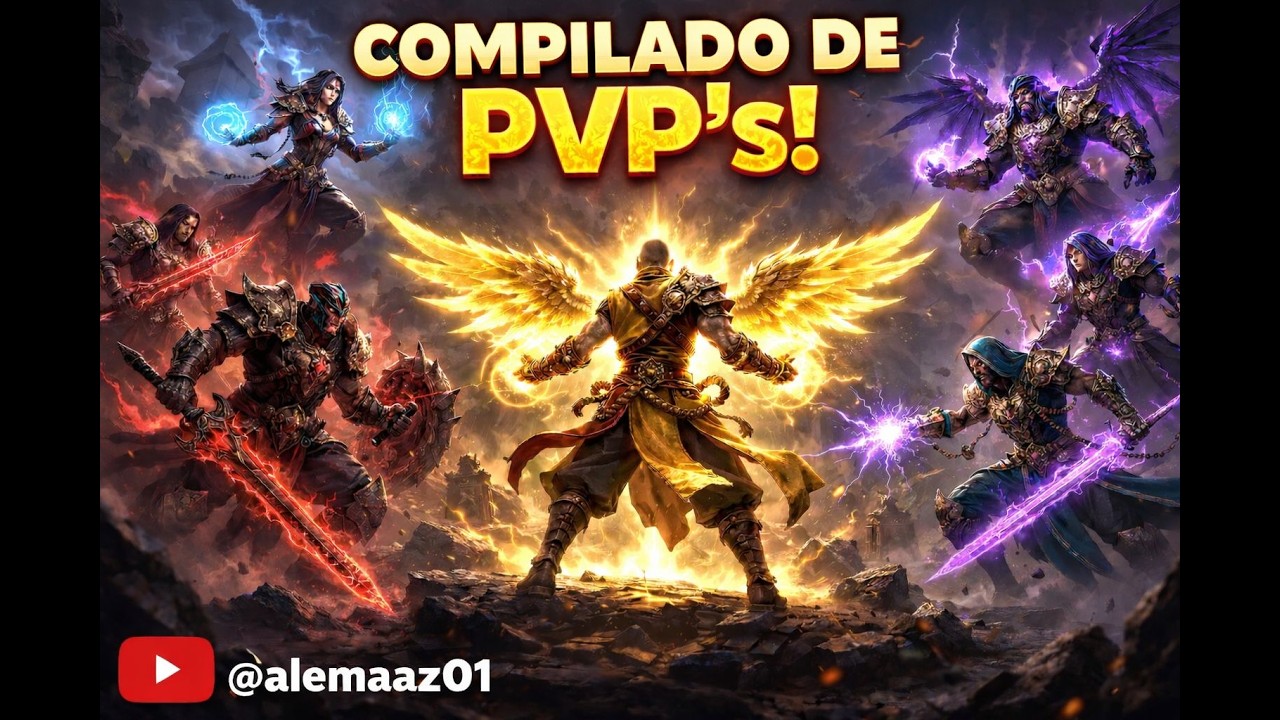 Enfrentei só BALEIAS no PvP! Veja o que aconteceu - Diablo Immortal