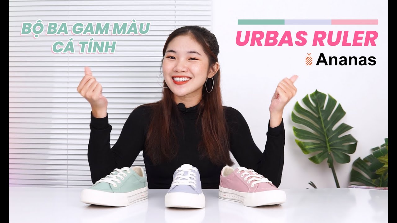 Ba gam m&agrave;u c&aacute; t&iacute;nh từ bộ ba Urbas Ruler của Ananas