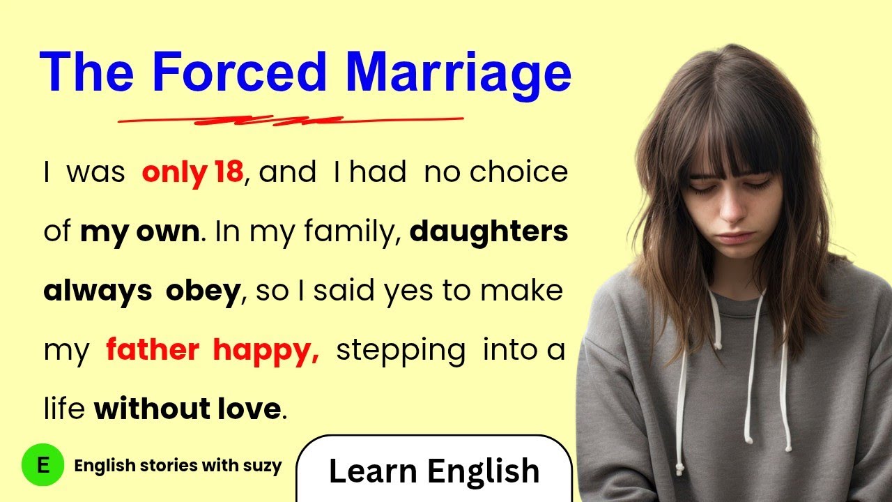 Learn English Through Story✅ The Forced Marriage🔥English Listening and Speaking Practice||