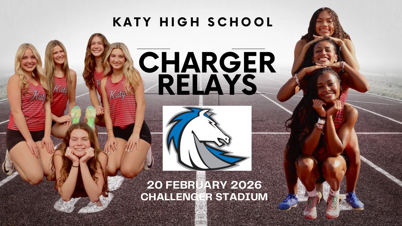 Katy High School Track and Field at Charger Relays Feb 20th 2026