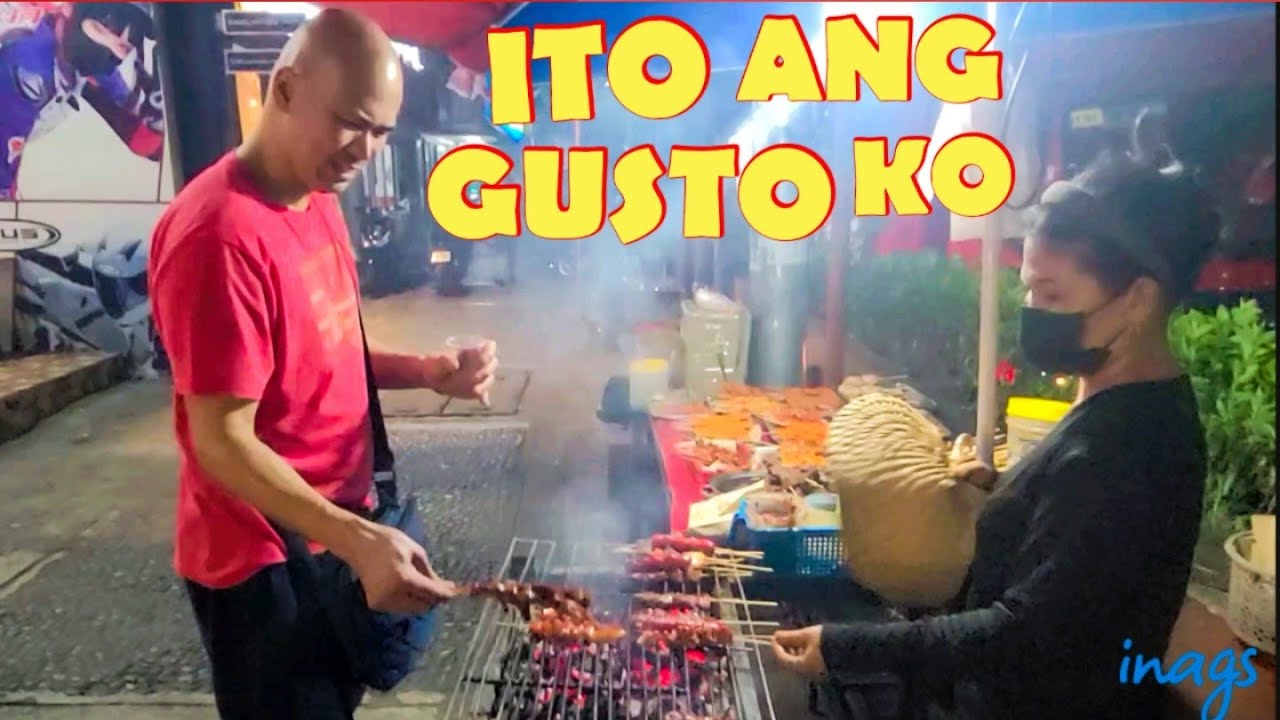 Street foods in espanya, manila philippines.