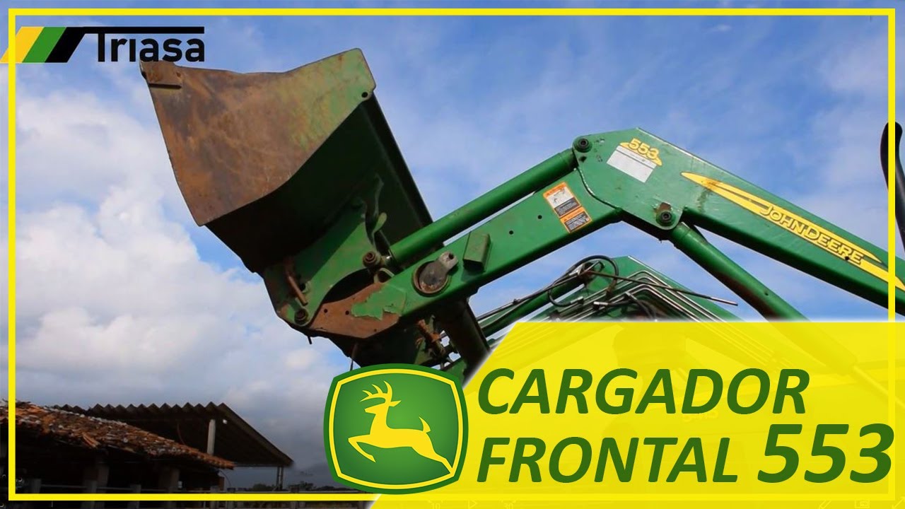 CARGADOR FRONTAL 553 con TRACTOR 5415 JOHN DEERE (RESUMEN)