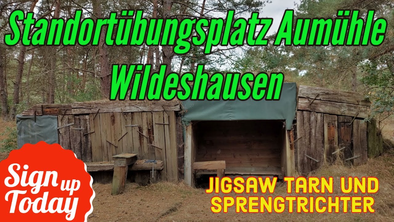 Standortübungsplatz Aumühle Wildeshausen Bundeswehr Fallschirmjäger Panzerartillerie