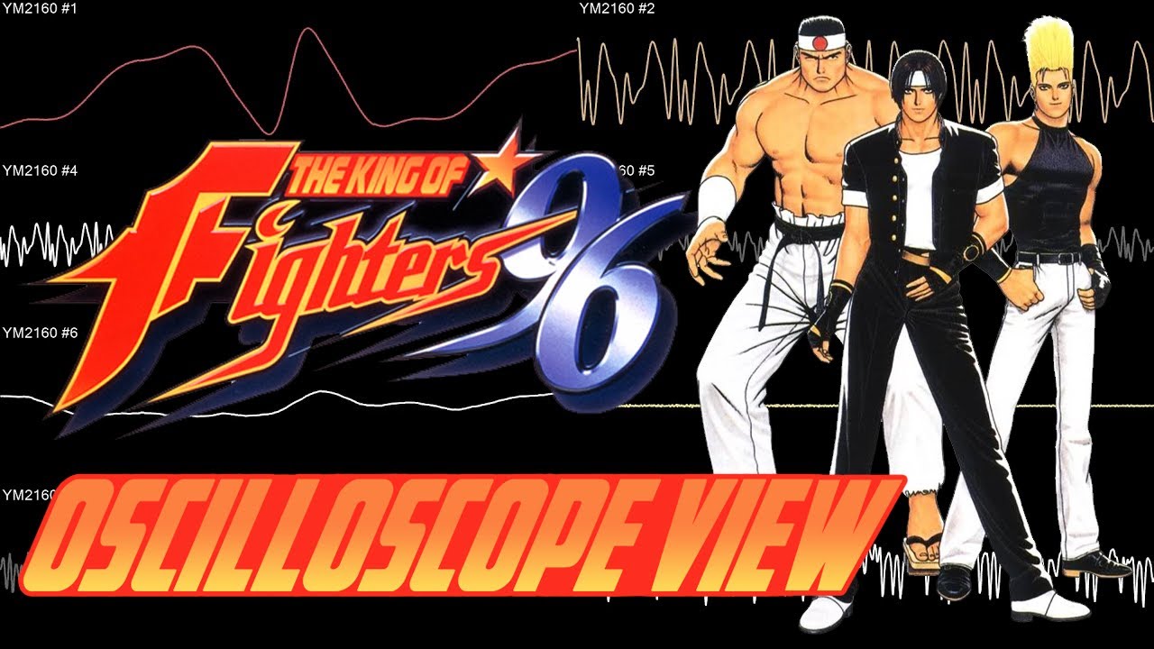 ESAKA? - King of Fighters '96 OST Oscilloscope View