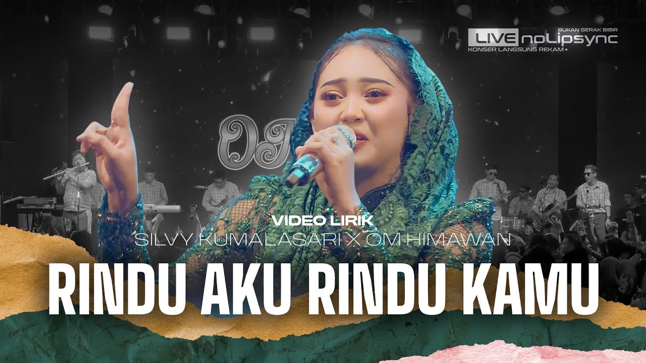 Silvy Kumalasari Ajak Nyanyi Bareng | Video Lirik - RINDU AKU RINDU KAMU  ( Versi Jadul )