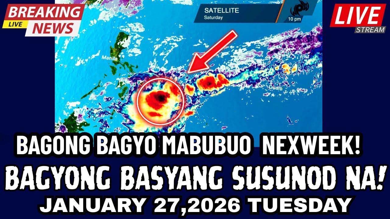 BREAKING: BAGYONG BASYANG MABUBUO NA AYON SA PAG-ASA! MINDANAO AT VISAYAS MAGHANDA! JANUARY 27,2026