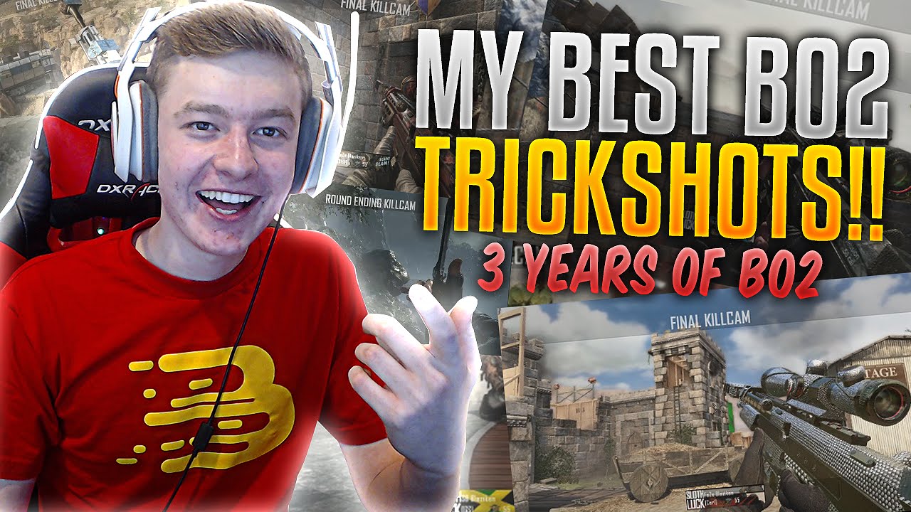 MY TOP 10 BEST BO2 TRICKSHOTS! (3 Years of BO2)