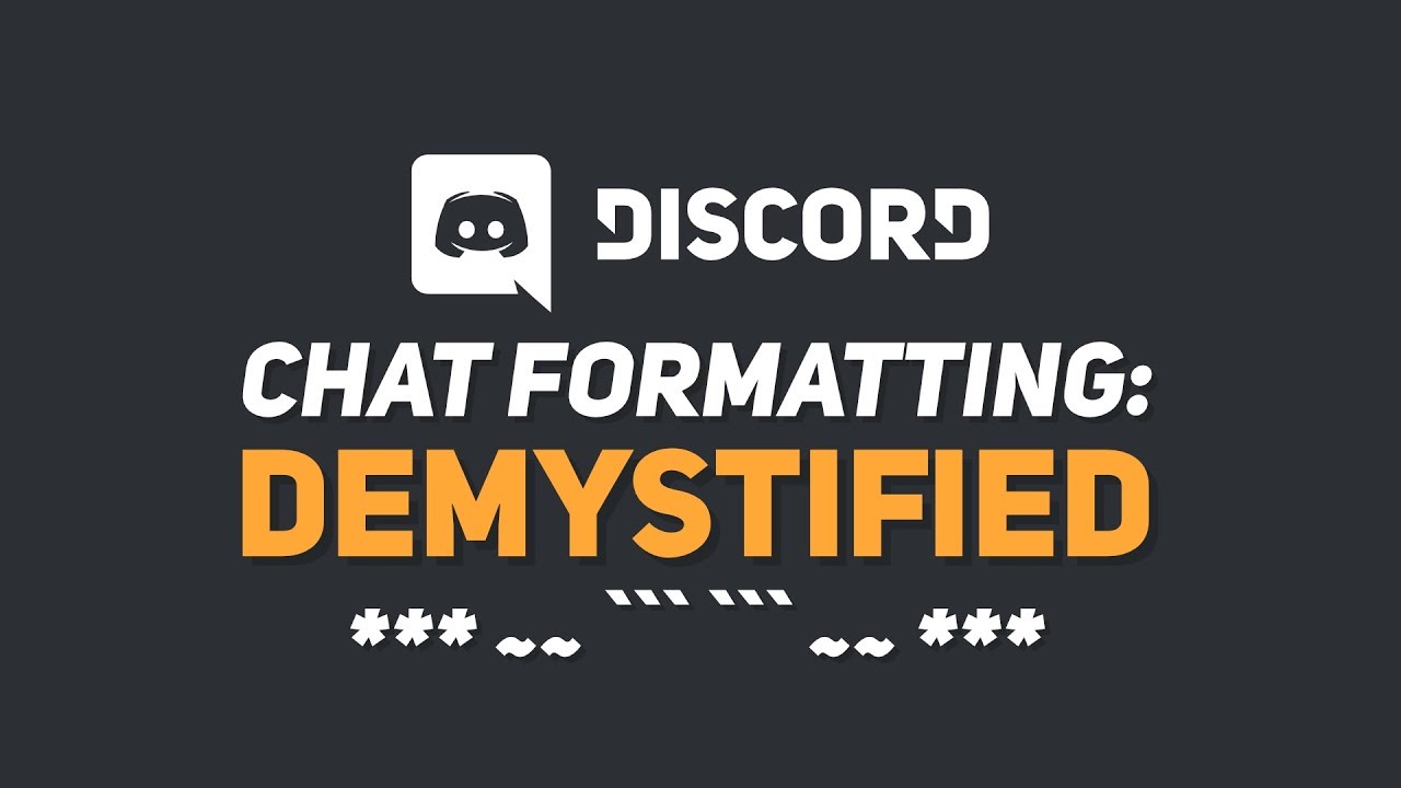 Text Formatting EXPLAINED! (Discord \\ 2024)