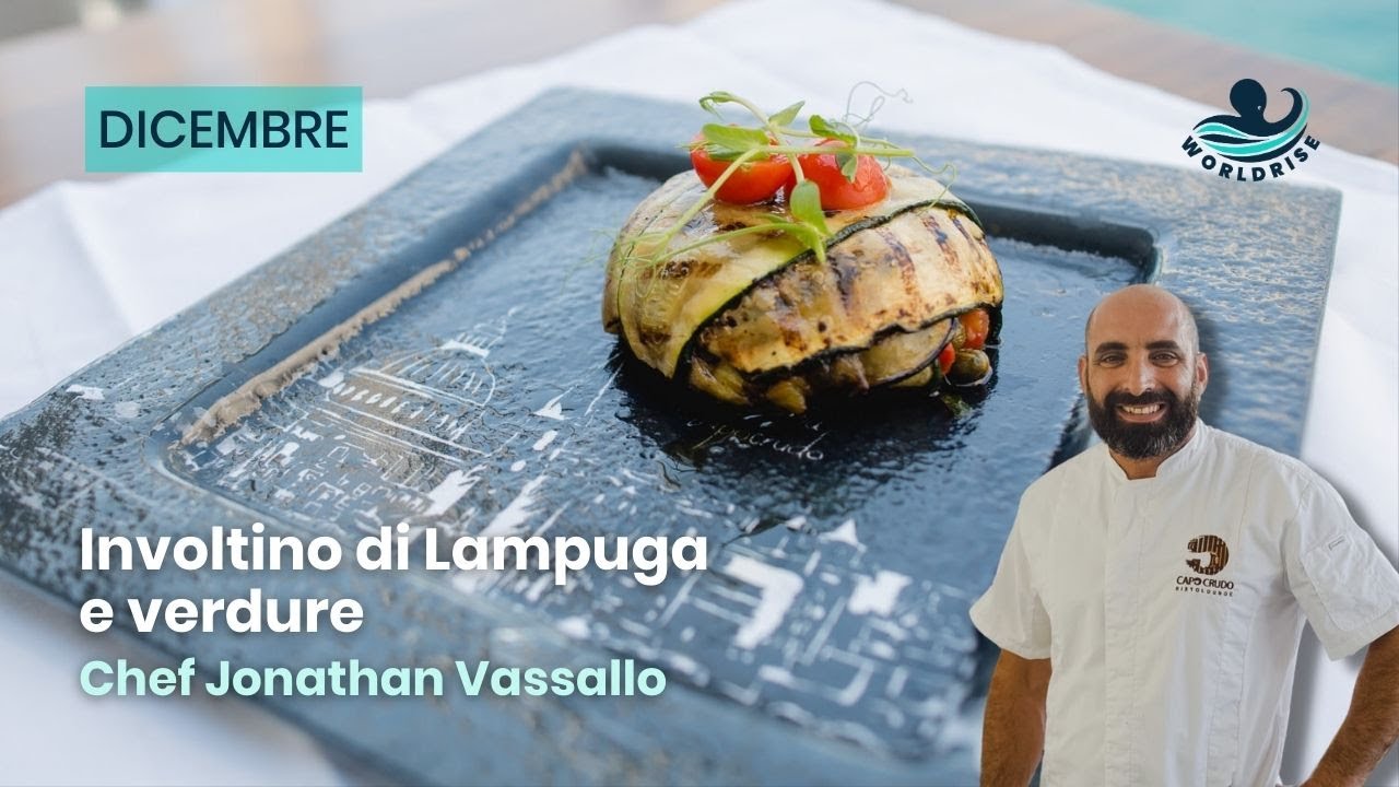 12. SEAstainable SEAfood Guide: Dicembre - Involtini di verdure e Lampuga - Chef Jonathan Vassallo