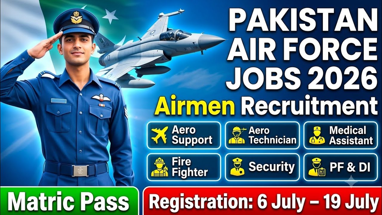 pakistan air force jobs 2026|pak air force vacancy|air force jobs|paf jobs|@Ayeshaforcesacademy