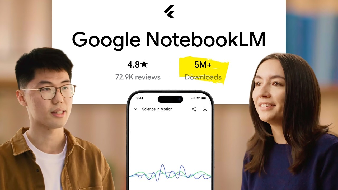 Как NotebookLM создала и выпустила приложение Flutter с рейтингом 4,8 звезды за 7 месяцев