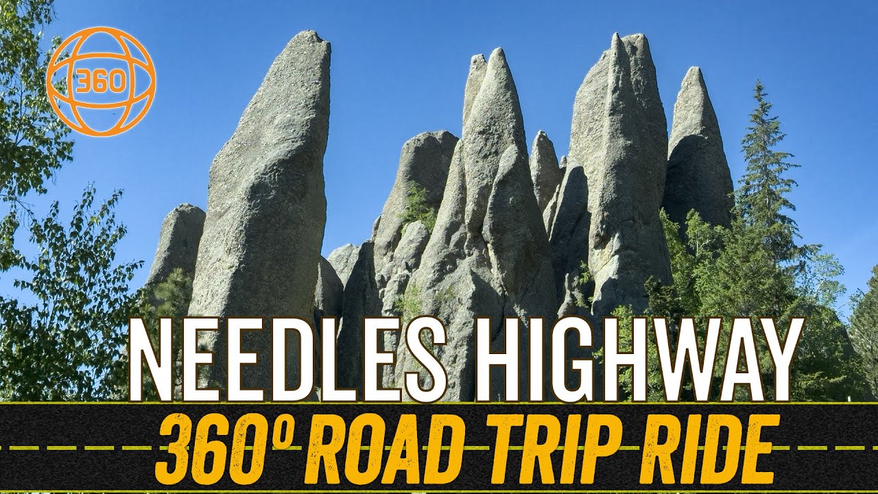 Needles Highway Scenic Drive in 360 #360video #southdakota #scenicdrive