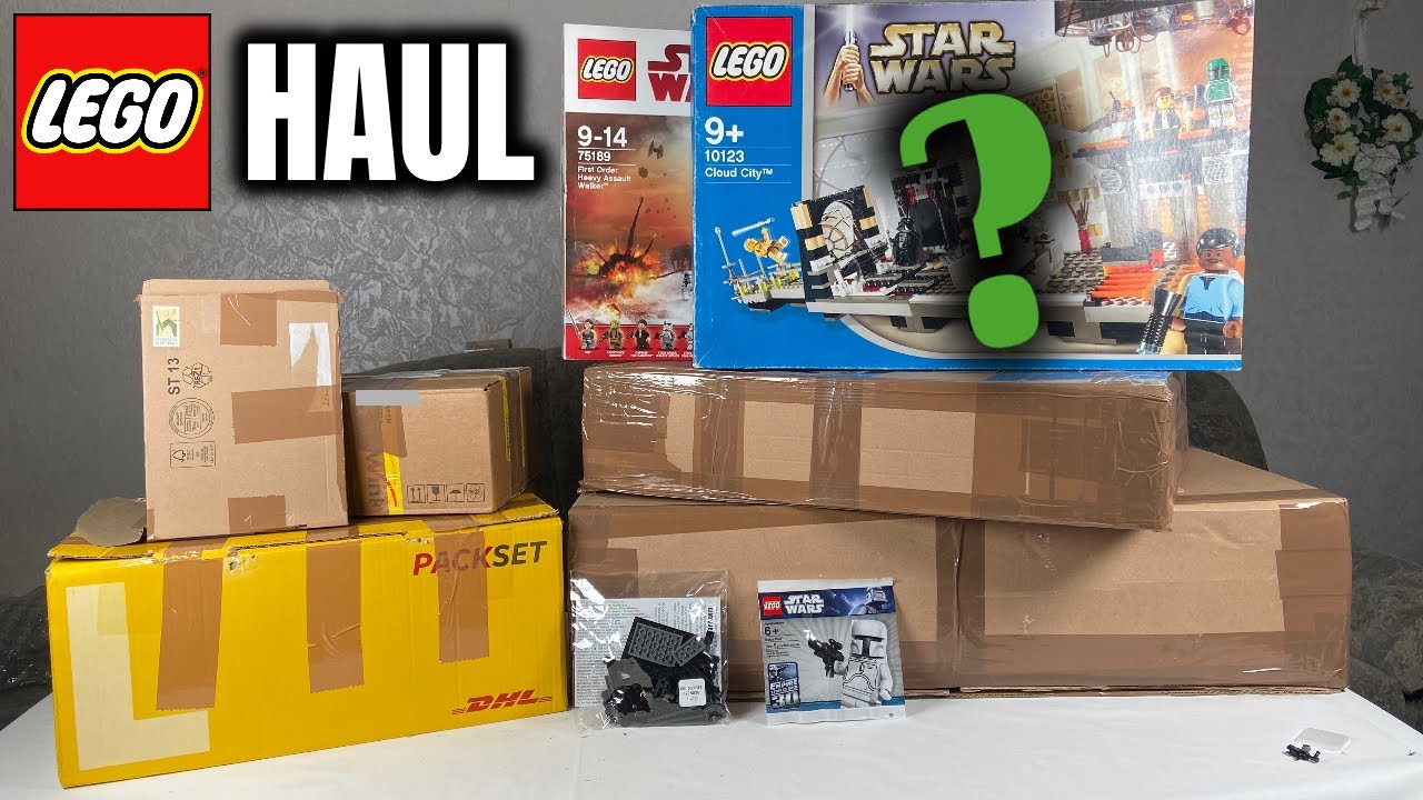 Ich habe meine YouTube Einnahmen in seltene LEGO Sets reinvestiert 🙈 | LEGO Haul
