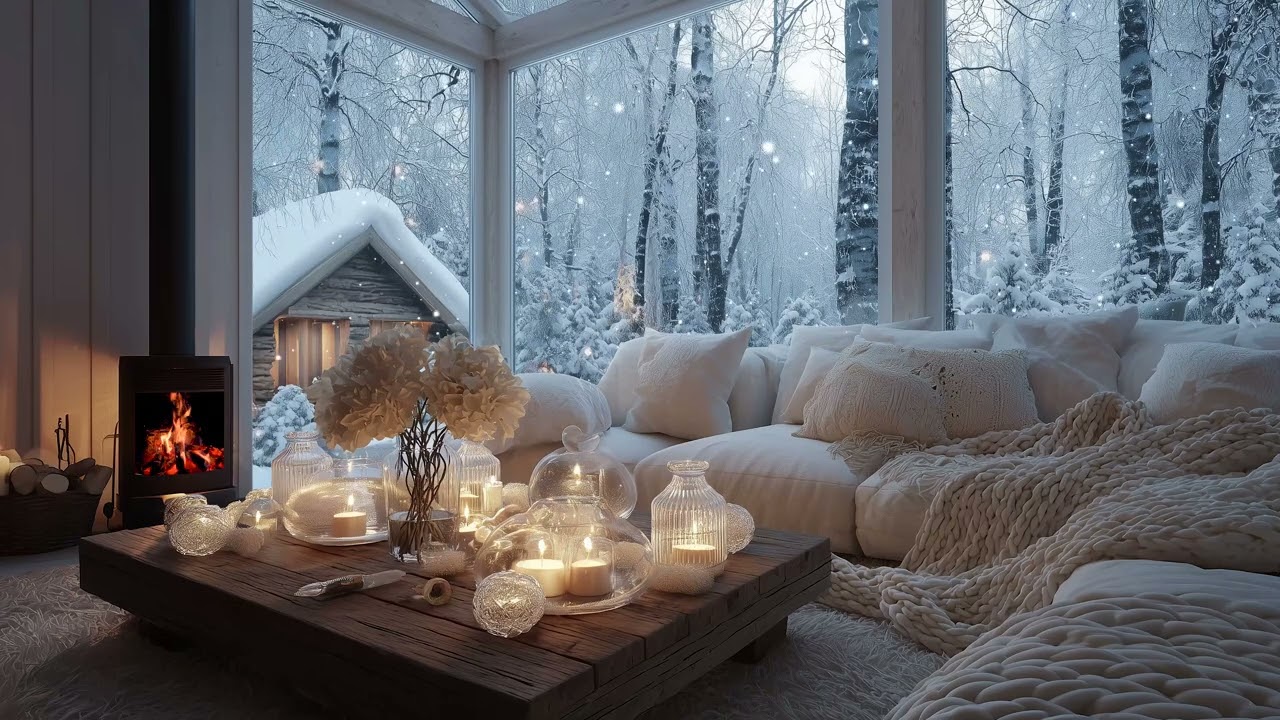 🧘‍♀️Relaxing Instrumental Piano Fireplace Mix 🎹 Soundscape for Meditation & Yoga
