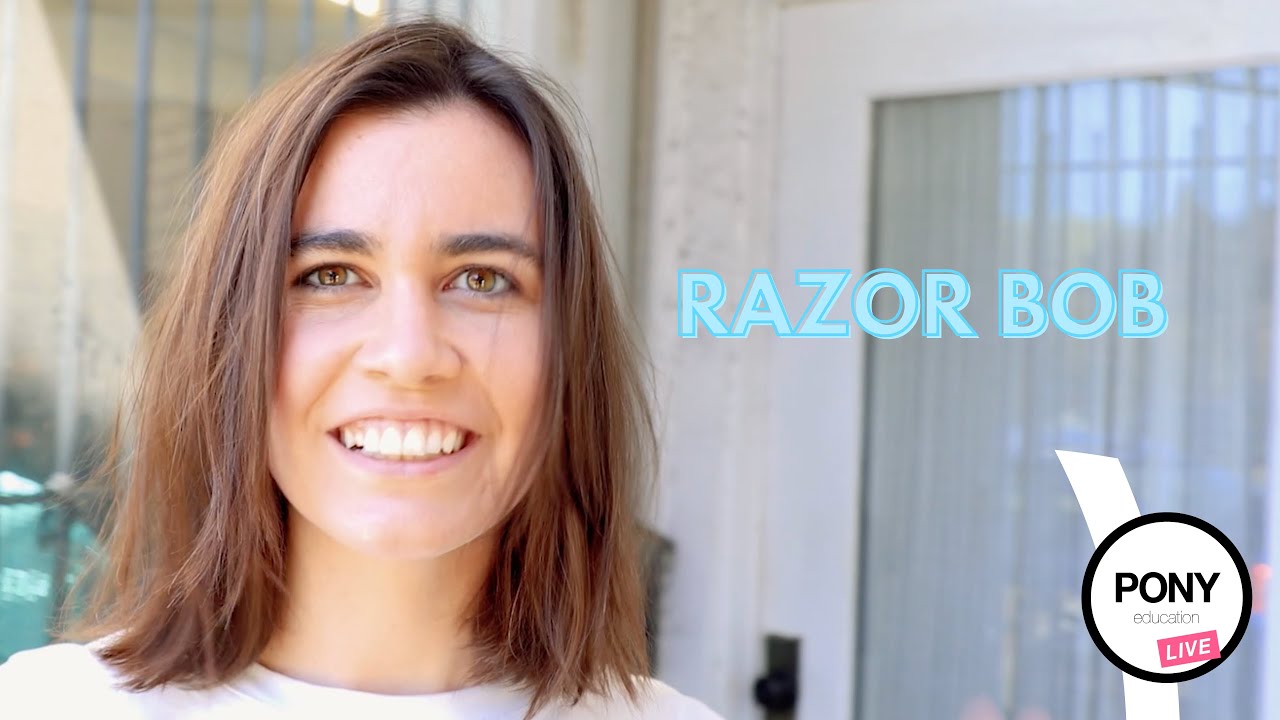 Pony Education's Dine & Dash: Bite-Sized Hairdresser Education - Scissor Bob by Aaron