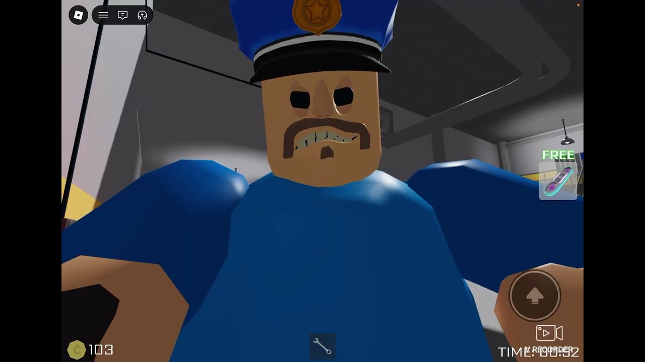 Bary prison obby run part 1