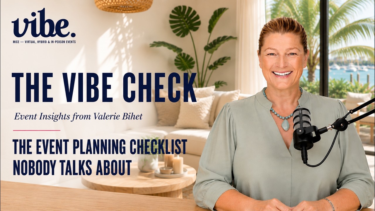 The Event Planning Checklist Nobody Talks About | The Vibe Agency
