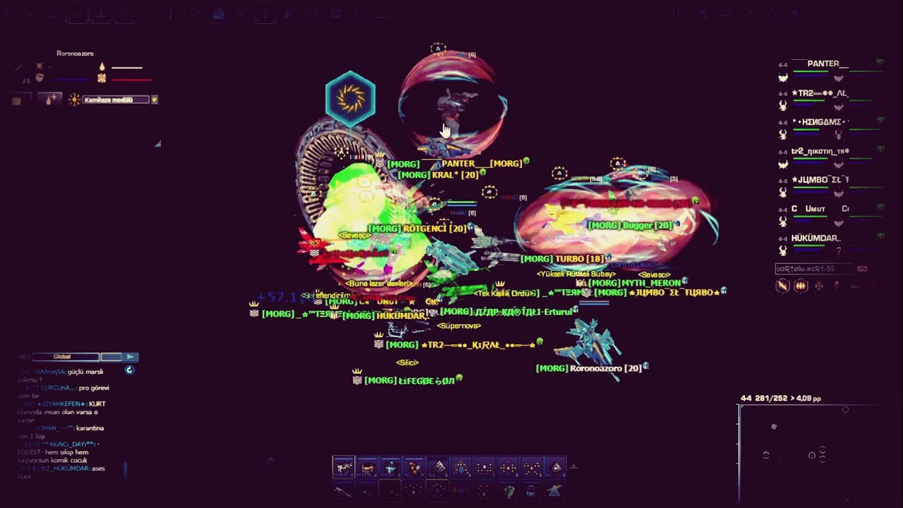 Darkorbit TR2-TR3  MORG KLANI | BİR KLAN TEK YÜREK