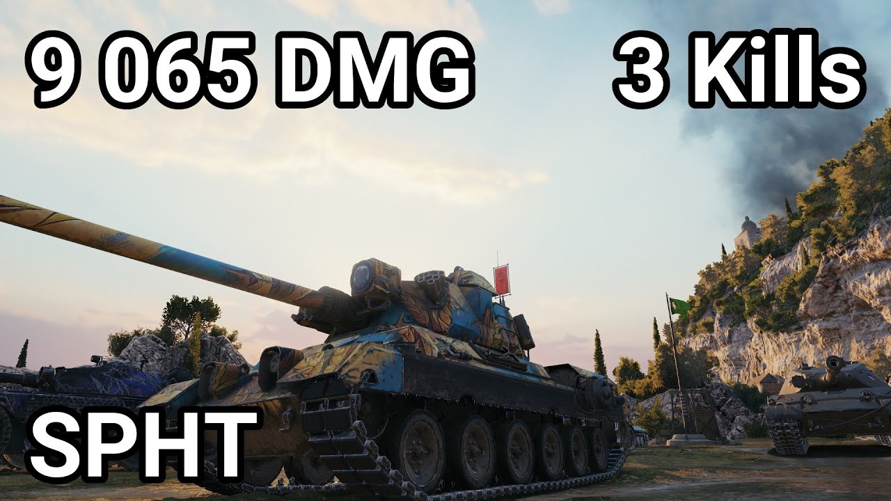 SPHT - 9 065 damage / 3 kill / 555 blocked / 864 assist