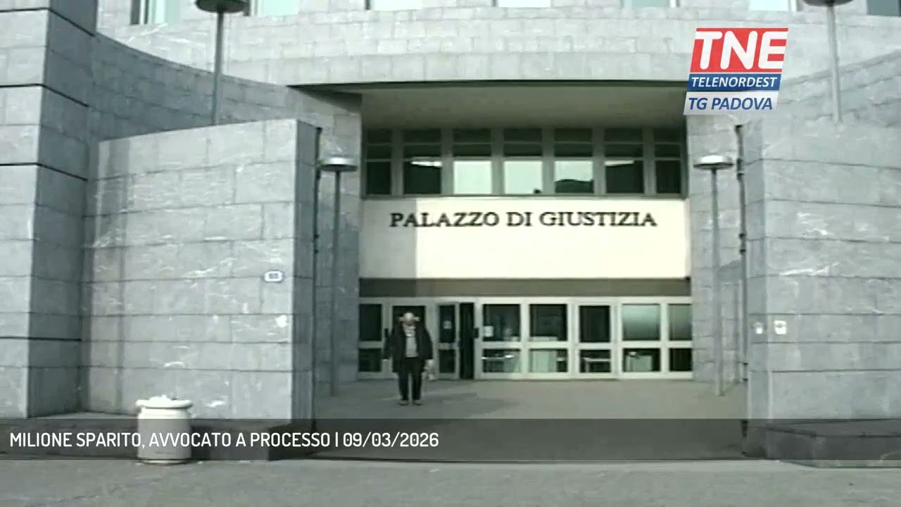 MILIONE SPARITO, AVVOCATO A PROCESSO | 09/03/2026