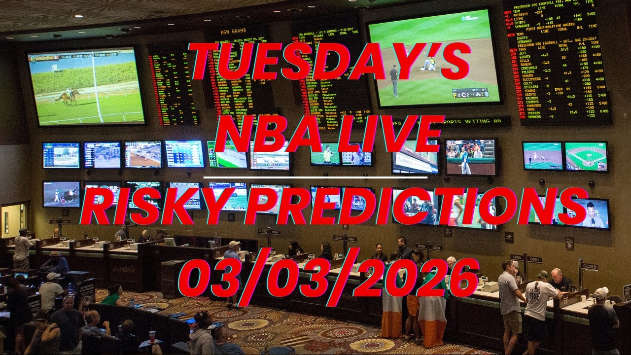 Tuesday's LIVE NBA Player & Team Prop Analysis Predictions! 03/03/2026