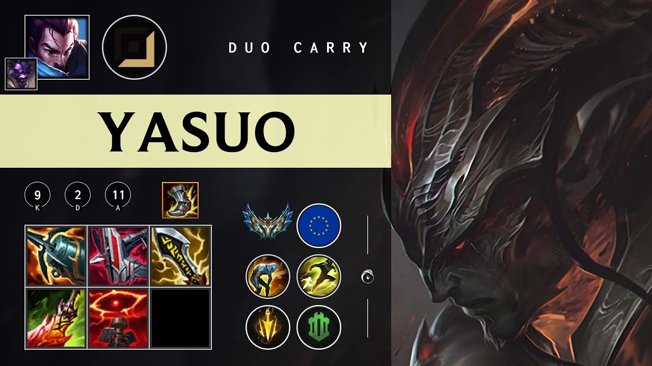 Yasuo ADC vs Sivir - EUW Challenger Patch 26.03
