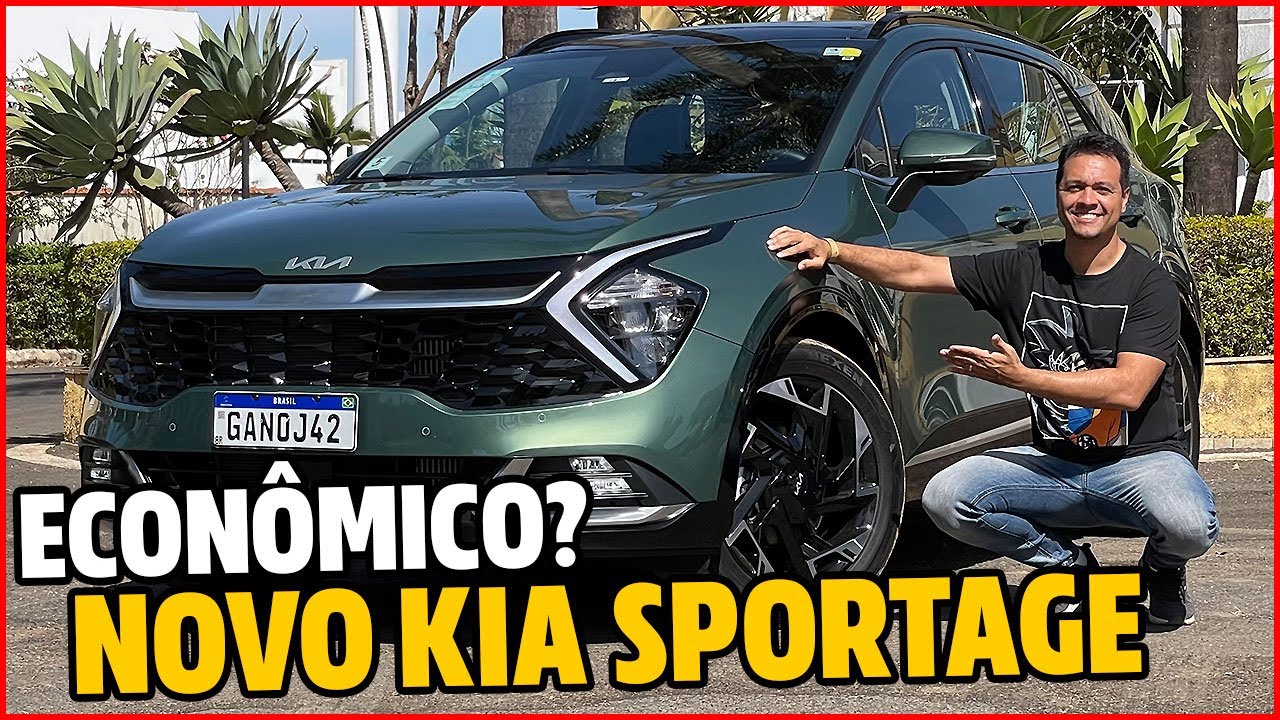 O CONSUMO REAL DO NOVO KIA SPORTAGE 2023 HÍBRIDO É POLÊMICO - TESTE DE 500 KM. VALE A COMPRA?
