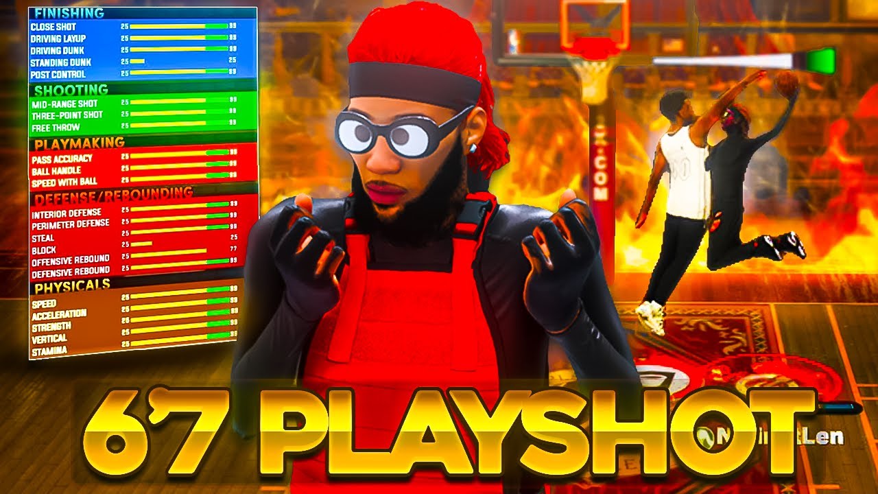 this 6'7 DEMIGOD ISO POINT GUARD BUILD is the BEST BUILD in NBA 2K23! 6'7 PLAYSHOT w/ CONTACTS DUNKS