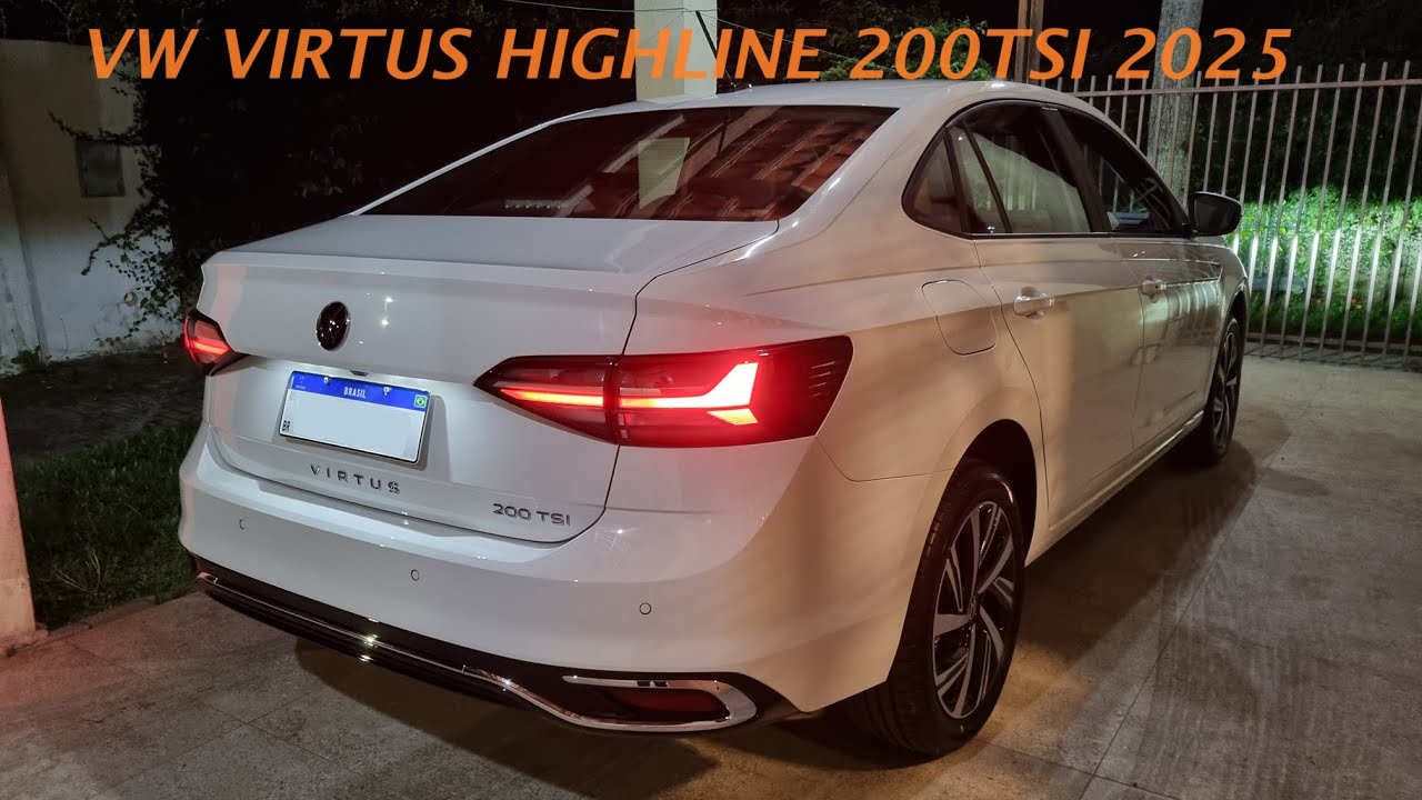 Volkswagen Virtus Highline 200TSI AT 2025 - Instruções de uso