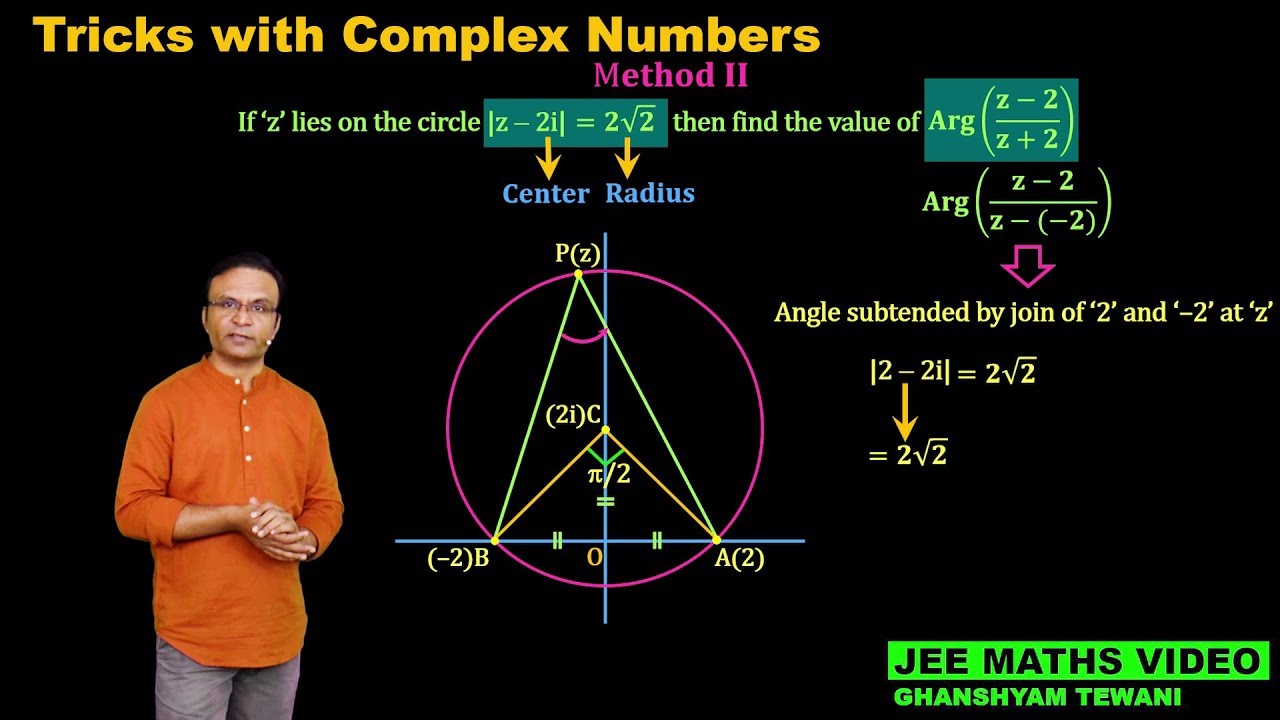 Geometry with complex numbers | Argument of complex numbers