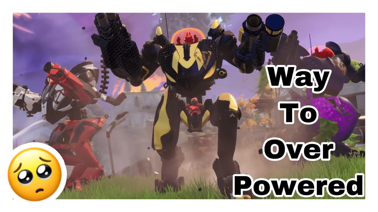 Fortnite Mechs are OP !