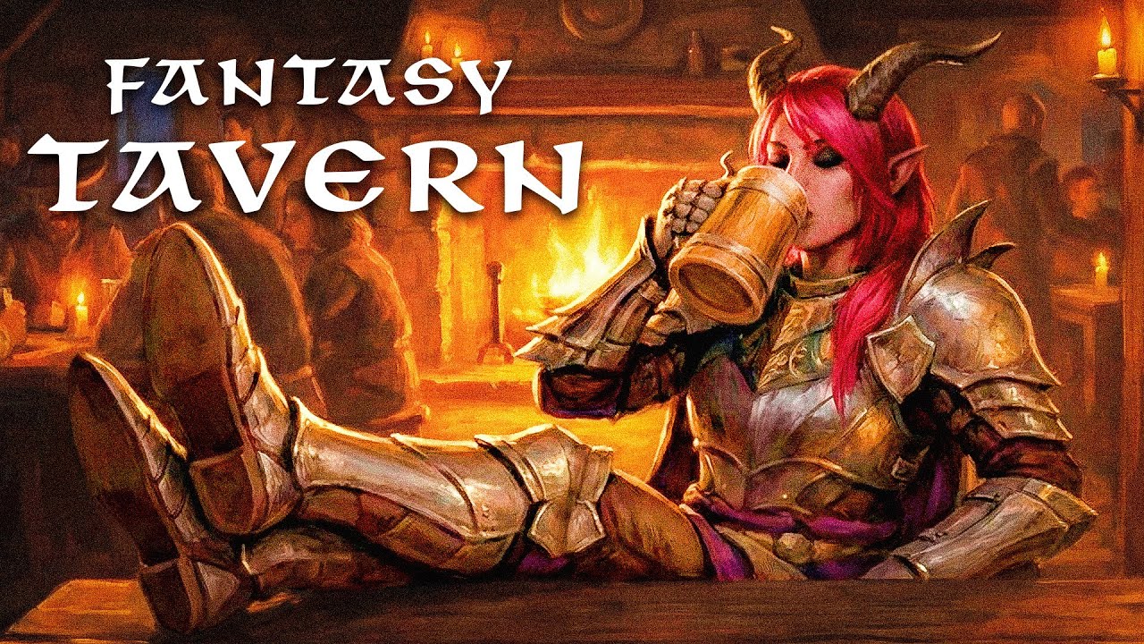 Medieval Fantasy Tavern | Fantasy Music and Ambience