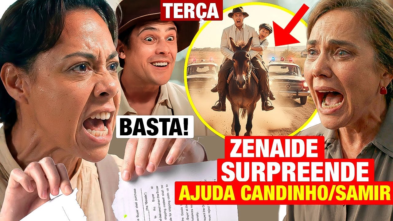 ETA MUNDO MELHOR: TERÇA 27/01 Zenaide e as CRIANÇAS ajudam CANDINHO E SAMIR! Zulma se da mal!