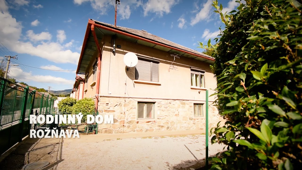Ponúkame na predaj pekný dvojgeneračný dom v meste Rožňava