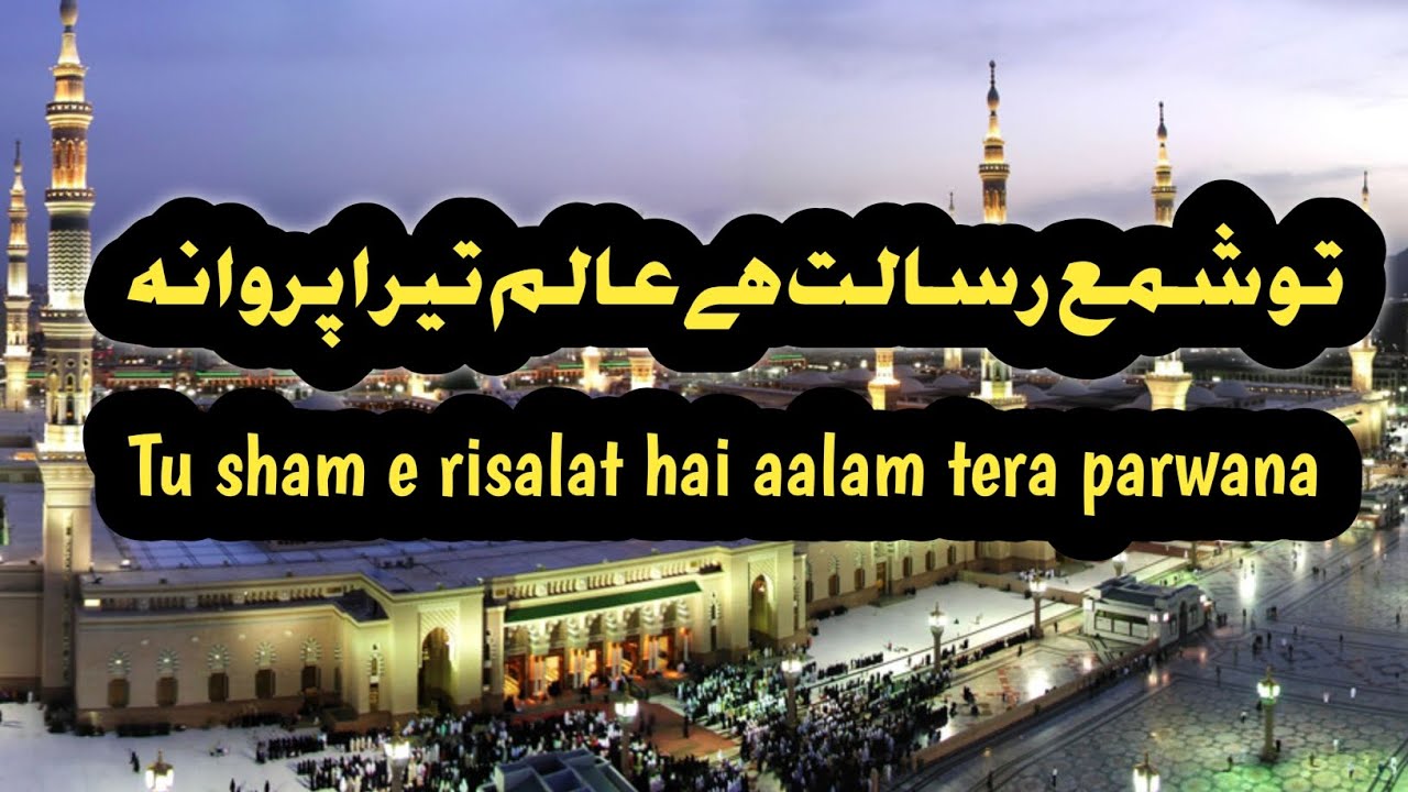 Tu sham e risalat hai Alam tera parwana | most emotional Naat | naimalnaatstudio|