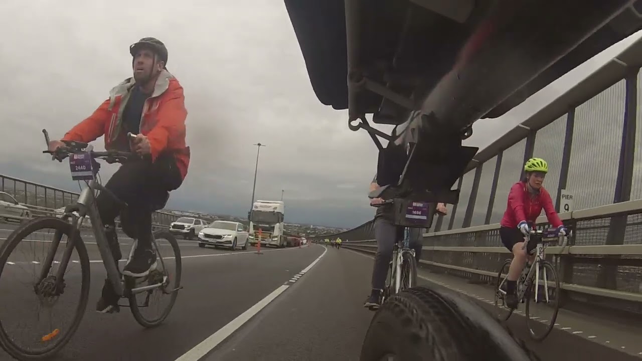 #102 2025 Around The Bay -  Westgate Bridge inbound rear view