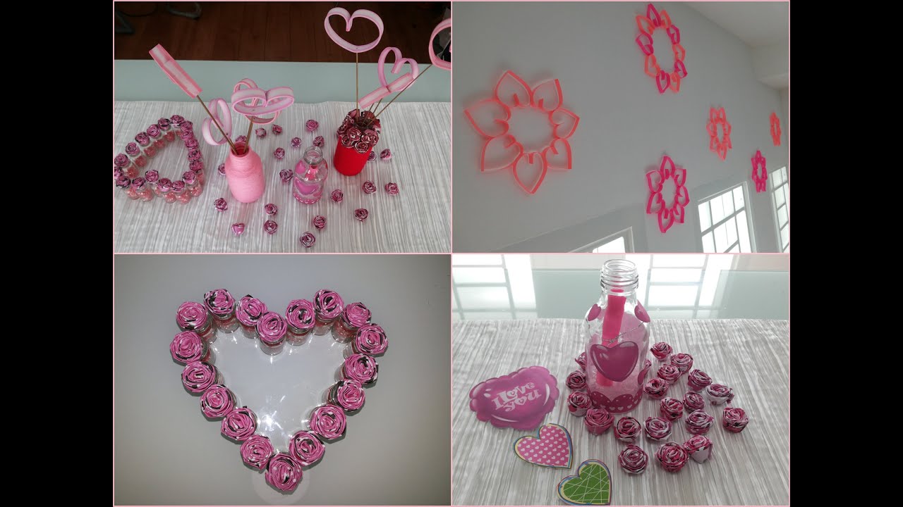 DIY Room And Home Decoration / Valentine's Day Decoration