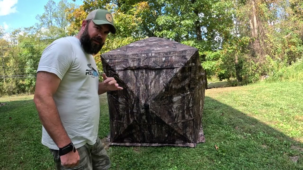 New View Hunting 270 Degree Through Blind from @newviewhunting