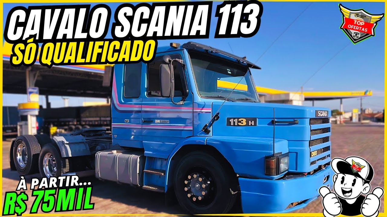 O MELHOR SCANIA 113 TOP OFERTAS de QUALIFICADO a VENDA BARATO À PARTIR DE 75 MIL #scania113barato