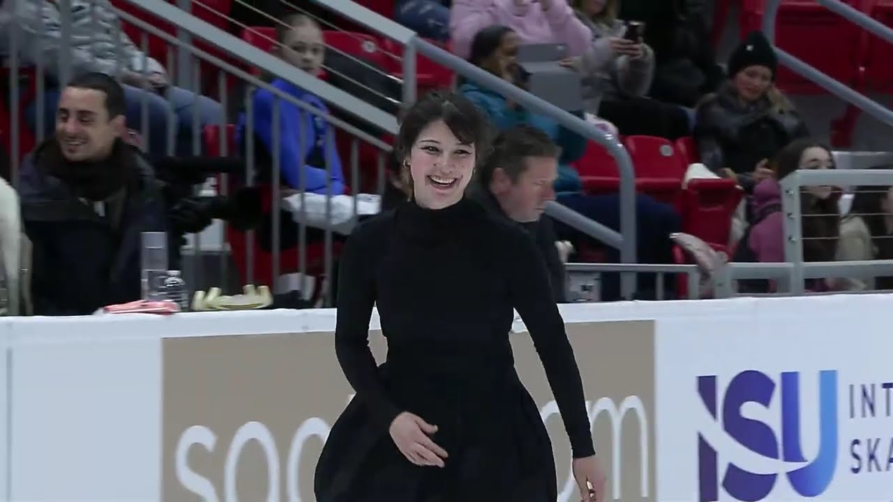 Alysa Liu | Practice Cam: Women | Day 3 | 2025 Saatva Skate America