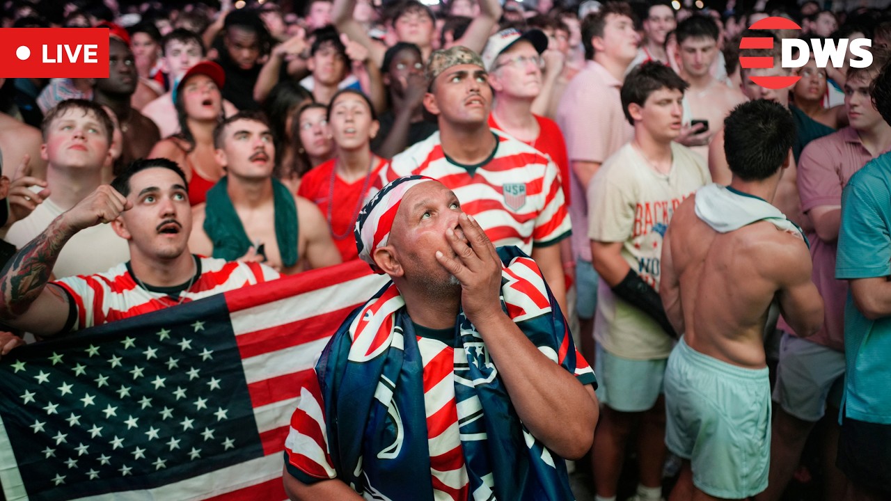 LIVE: USA Fans Pack National Mall for USA vs Belgium | FIFA World Cup 2026 Watch Party | AD15